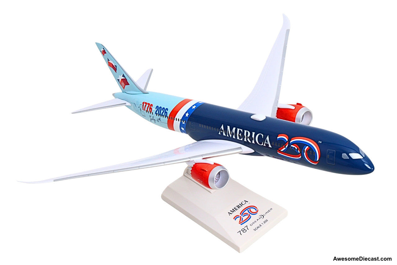 Boeing 787-9 Dreamliner: America 250th Anniversary 1:200 ABS