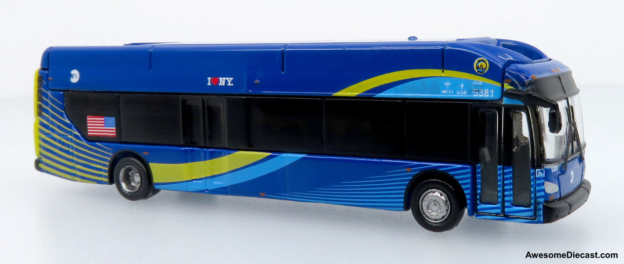 ミニカー TELEX MHL454 NFI Xcelsior XN40 Transit Bus: MTA New York City 1:160 (N Scale