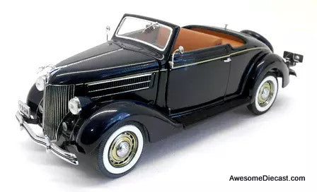 ダンバリーミント製　1936 フォード　デラックス　クーペ　限定品　1/24 Danbury Mint 1:24 1936 Ford Deluxe Cabriolet, Dark Blue – Awesome