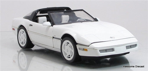 1988 Corvette Convertible - White 1:24 Diecast Model by Franklin