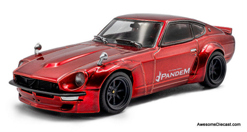 1973 Datsun 240Z Pandem, Metallic Red 1:43 Diecast Model Car by