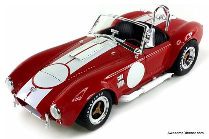 1965 Shelby Cobra 427 S/C, Red w/Caroll Shelby Signature 1:18