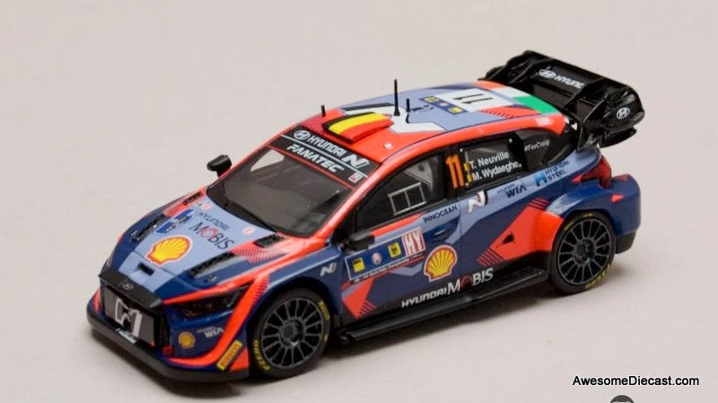 1/43 Hyundai i20 N WRC Rally1 ラリージャパン優勝 Hyundai i20 N Rally1 Hybrid #11 Winner Rallye Central Europe