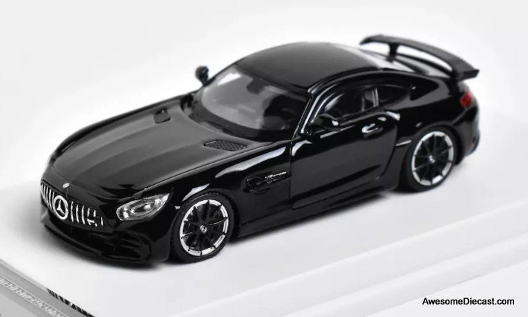 2017 Mercedes Benz AMG GTR, Black 1:64 Diecast Model Car by MJ