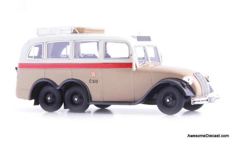 PLECHOVÉ MODELY　BLECHMODELLE　TATRA　ミニカー Czech Republic AutoCult Tatra T82 Bus 1 - 43 1937 | Awesome