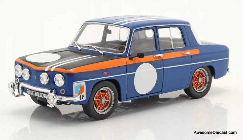 1967 Renault 8 Gordini Coupe 1300, Blue 1:18 Diecast Model Car by