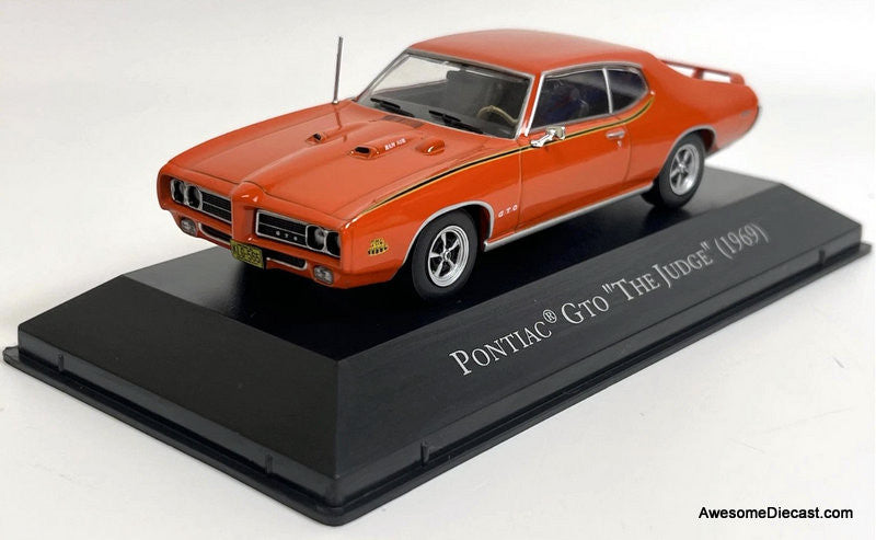 1969 Pontiac GTO, Orange 