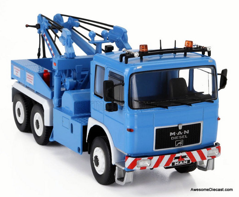 1982 Man F8 26.281 Tow Truck, Blue 1:43 Diecast Model Truck by IXO