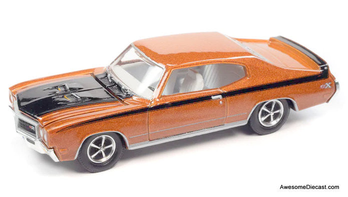 Racing Champions 1:64 1970 Buick GSX, Burnished Copper – Awesome