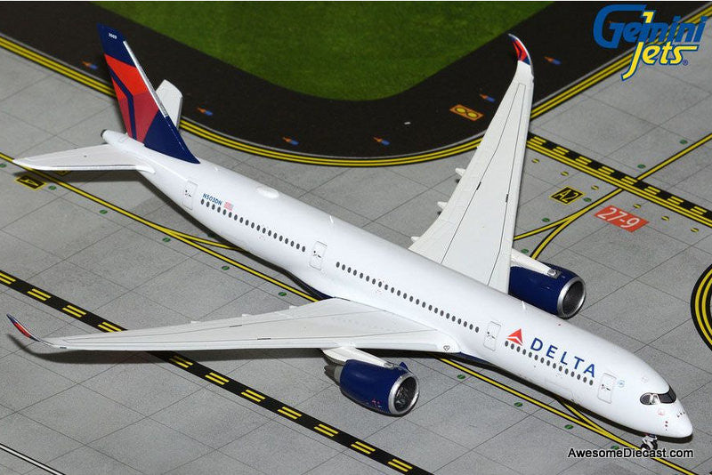 Airbus A350-900: Delta Airlines (Reg #N503DN) 1:400 Diecast Model