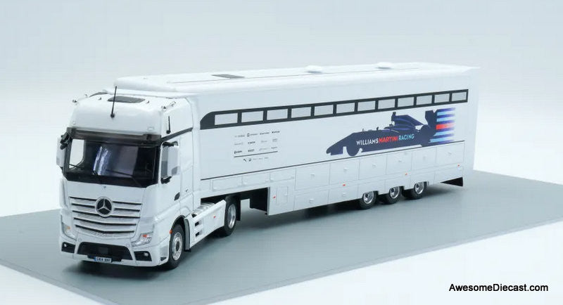Mercedes Benz Actros Sleeper Tractor w/Car Carrier Trailer