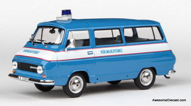 Abrex 1:43 1974 Skoda 1203 Mini Bus: Slovakia Public Safety