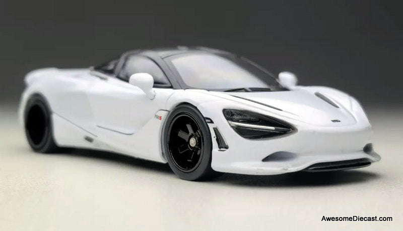 McLaren 750S, White 1:64 Diecast Model Car by FG Model – Awesome