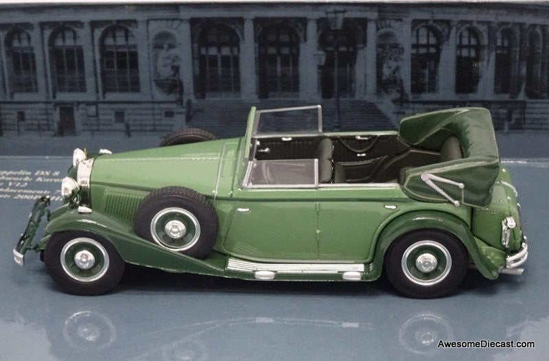 Minichamps 1:43 1928 Maybach Zeppelin DS8 Convertible, Green