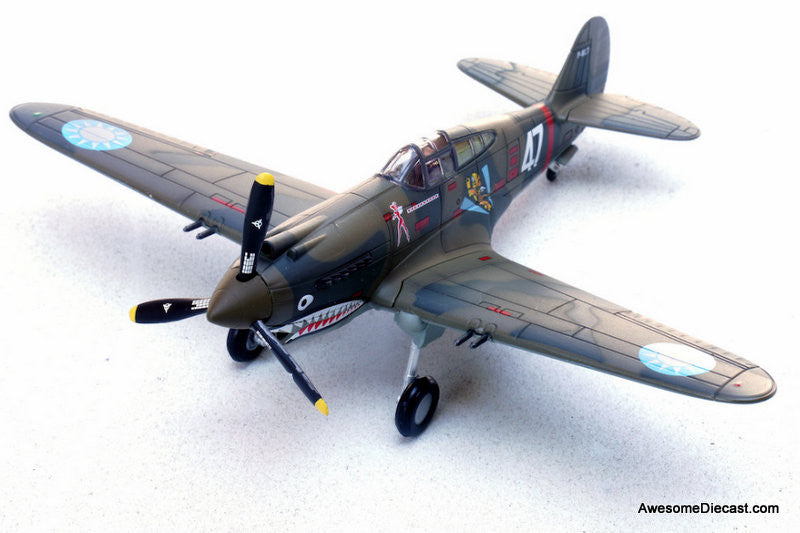 Curtiss P-40B Warhawk, Flying Tigers 3rd PS Hell's Angels, White