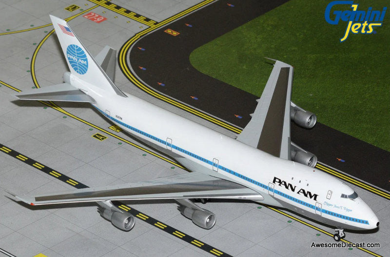 Boeing 747-100: Pan Am (Reg #N747PA) Clipper Juan T Trippe 1:200