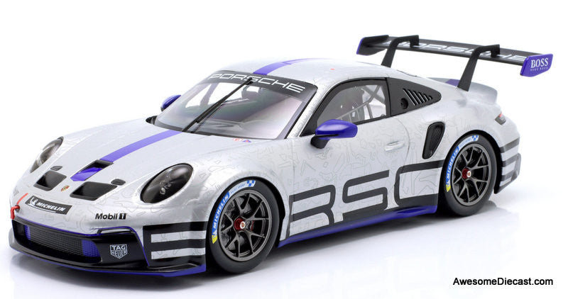 ミニカー 1/18 IXO MODELS DTM TEAM75MOTORSPORTS 2023 Porsche 911 GT3 Cup Track Experience 2023 1:18 Diecast Model