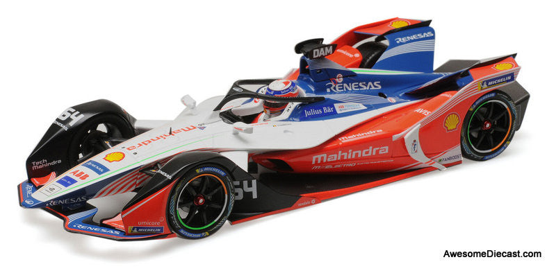 Minichamps 1:18 Formula E Season 5 #64 Mahindra Racing: Jerome D