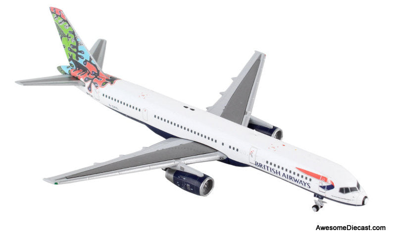 Gemini Jets 1:400 Boeing 757-200: British Airways, Animals & Trees