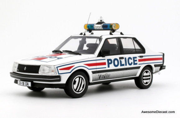 1982 Renault 18 Turbo: French Police National 1:18 Resin Cast