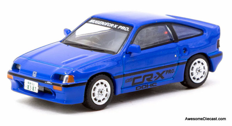 チェイスカー Ballade Sports MUGEN CR-X PRO Honda Ballade Sports MUGEN CR-X PRO, Blue 1:64 Diecast Model Car