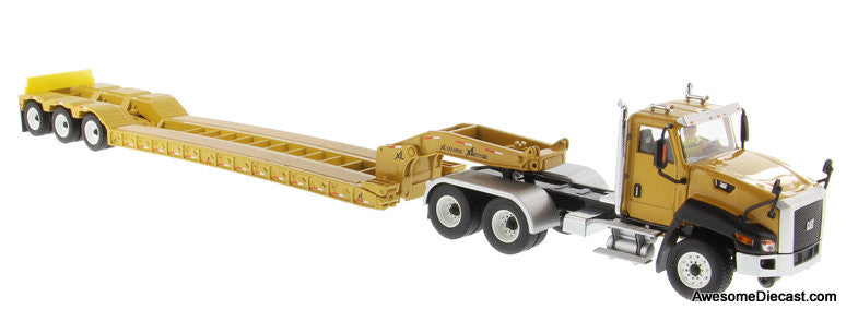 Diecast Masters CAT CT660 トレーラー 1/50 Diecast Masters 1:50 Caterpillar CT660 Day Cab w/XL 120 Low
