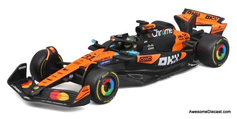 ミニカー McLaren F1 McLaren F1 MCL39 Formula 1 Race Car #81 1:43 Diecast Model Car by