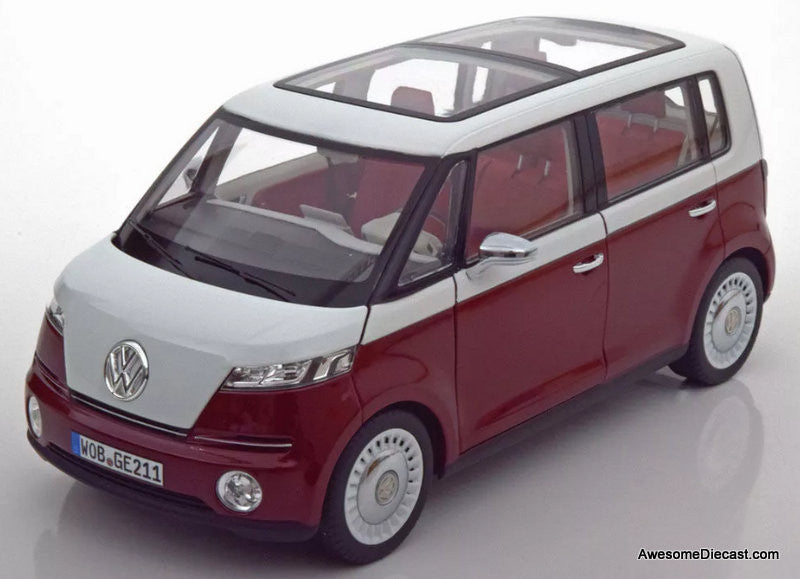 Norev, 1:18, Volkswagen, ID Buzz Bulli, Concept Car, Red/White