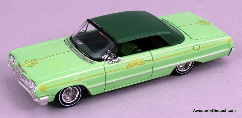 ミニカー WestCoastPrecision1959 Chevrolet Impala Chevrolet Impala West Coast Bouncing Cars, Avocado Green 1:64