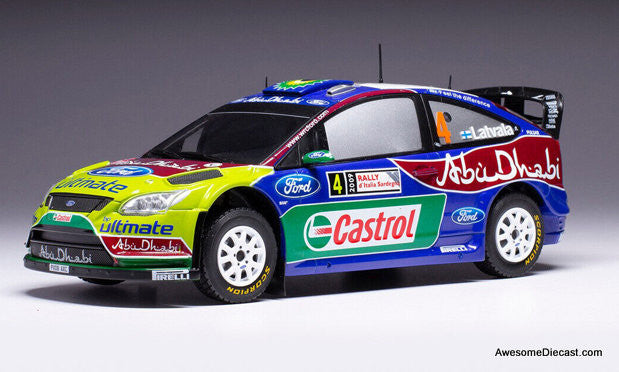 IXO 1:24 Ford Focus RS WRC #3: 2009 Rally Sardegna – Awesome