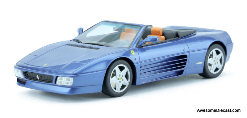 ミニカー Ferrari 348 1/18 GT SPIRIT GT Spirit 1:18 Ferrari 348 Spider, Tour de France Blue – Awesome