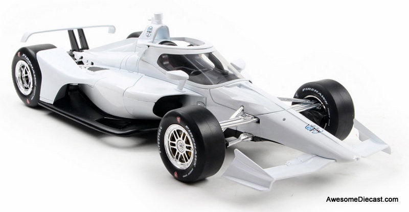 2025 NTT INDYCAR Series, Blank White Autograph Car (Super Speedway