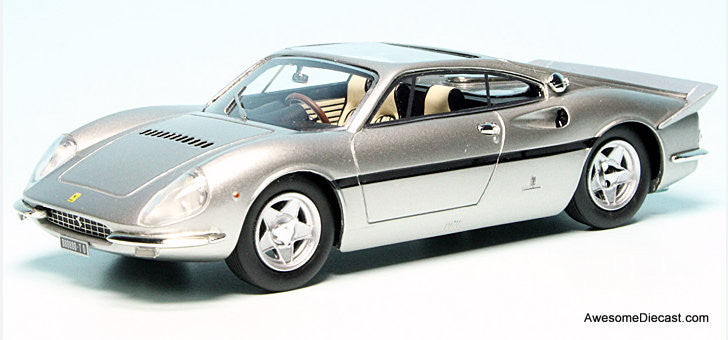 Masterpiece by AutoCult 1:43 1966 Ferrari 365p Posti, Silver