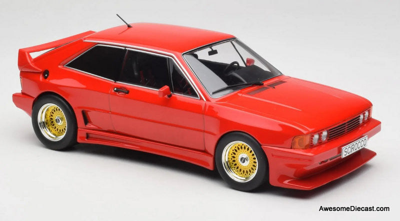 1980 Volkswagen Scirocco Rieger GTO Coupe, Red 1:18 Diecast Model