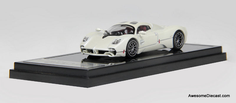 LCD Models 1:64 Pagani Utopia, Pearlescent White – Awesome Diecast LLC