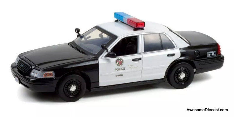 ミニカー GREENLIGHT 2001 FORD CROWN VICTORIA Greenlight 1:18 2001 Ford Crown Victoria: LAPD (Drive The Movie