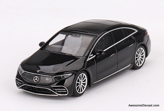 Mini GT 1:64 Mercedes-Benz EQS 580 4MATIC, Black (Mijo Exclusive