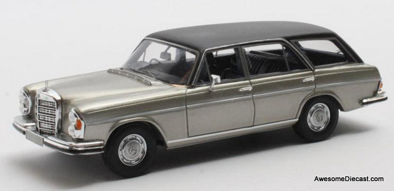 1970 Mercedes Benz W108 Crayford Estate, Silver 1:43 Resin Cast