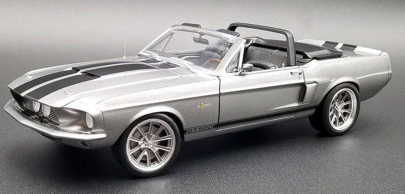 1967 Shelby GT500 Pro Touring Convertible, Metallic Gray 1:18