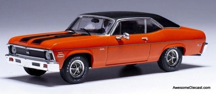 ミニカー k.a1974 Chevrolet C10 Nova SS 1969 Chevrolet Yenko Nova Blue with White Stripes Limited Edition