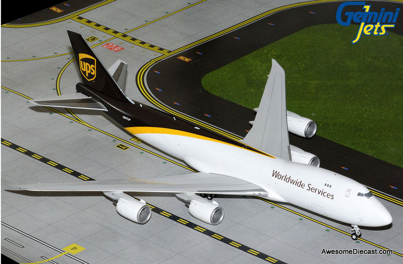 Boeing 747-8F UPS Worldwide Services (Reg #N607UP) 1:200 Diecast