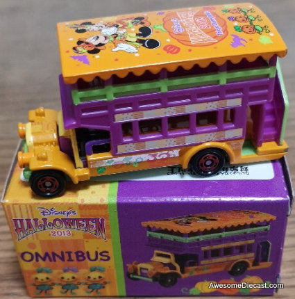 Disneyland Vehicle Halloween 2013 OMNIBUS Diecast Model Bus by