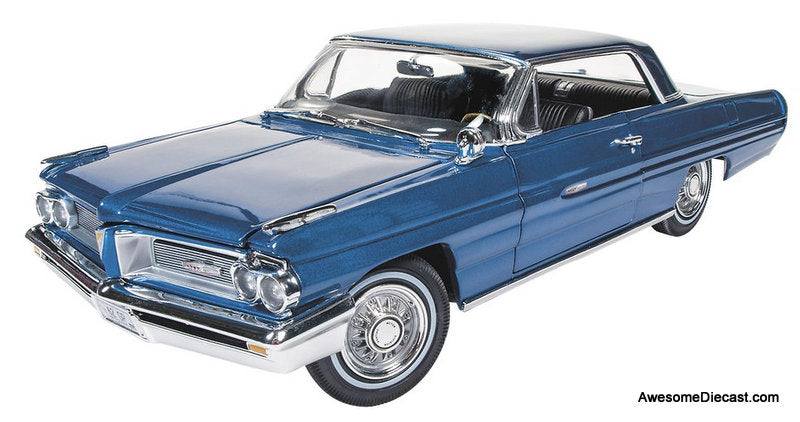 1962 Pontiac Grand Prix, Metallic Blue 1:18 Diecast Model Car by