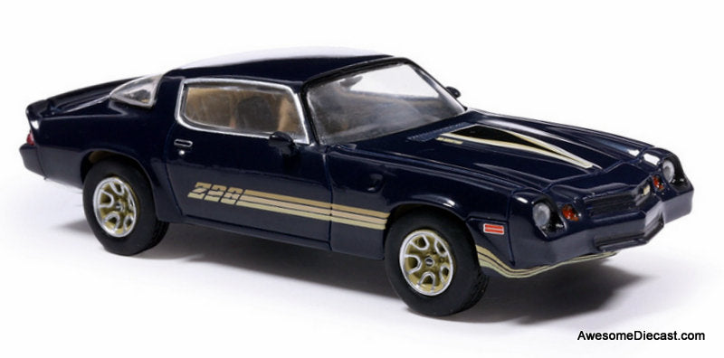 1981 Chevrolet Camaro Z28, Dark Blue Metallic 1:64 Diecast Model