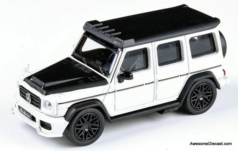 LBWK Mercedes-AMG G 63, White 1:64 Diecast Model Car by Para64