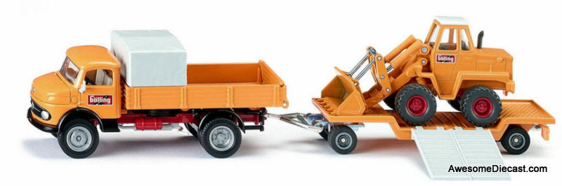 ミニカー 4117 Siku Mercedes-Benz 710 & Kramer 411 Mercedes-Benz 710 & Kramer 411 Wheel Loader 1:50 Diecast Model