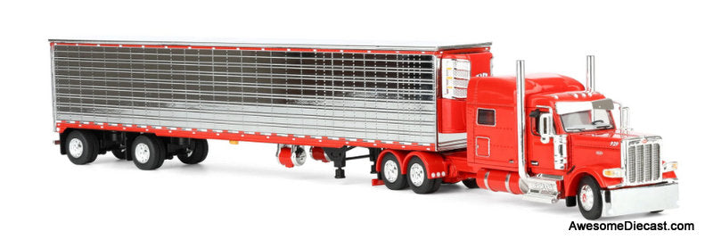 Peterbilt 589 Sleeper Tractor w/Utility Reefer Trailer, Blackjack