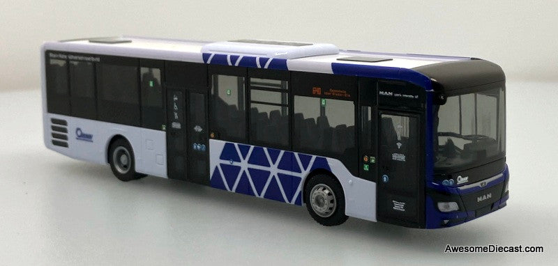 MAN Lion's Intercity LE: Rhein-Nahe 1:87 ABS Plastic Model Bus by