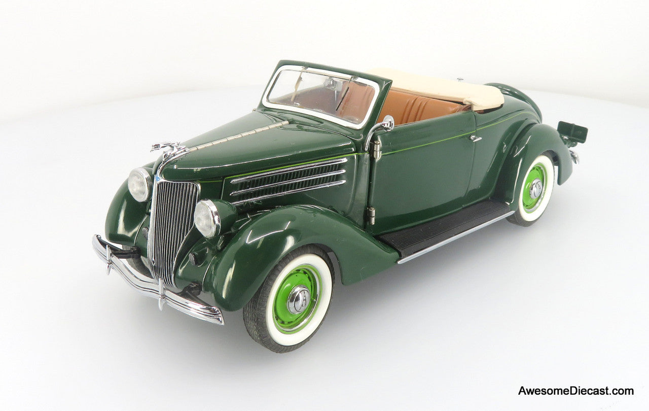 フランクリンミント Ford Convertible メドウグリーン 1/24 1931 Ford Station Wagon - Maple/Black 1:24 Diecast Model by