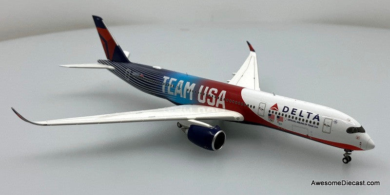 Airbus A350-900: Delta Airlines (N531DN) Team USA 1:200 Diecast